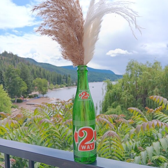 Vintage 2 WAY 10 Oz Glass Pop Bottle Pair Of 2pcs Rare Bottles! - Picture 12 of 13